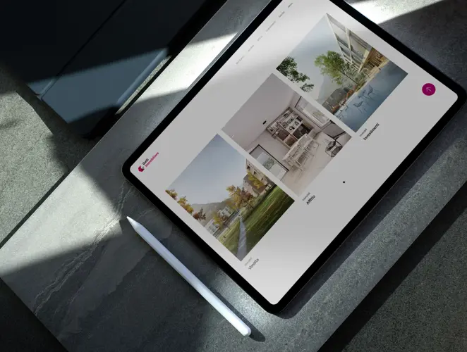 Website von Galli Immobiliare